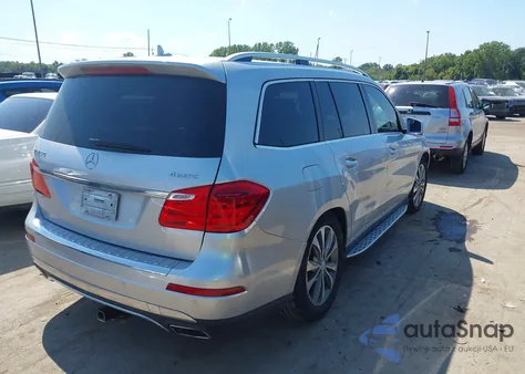 2015 Mercedes-Benz Gl 450 4Matic из США, поврежденный, VIN 4JGDF6EE0FA502089